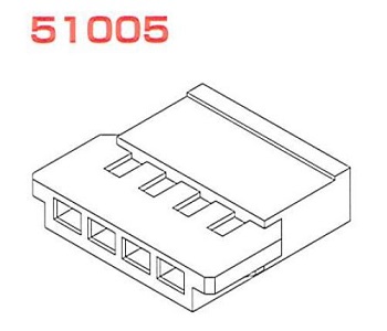 MicroBlade? 2.00 mm Pitch Circuit Board Angle Wafer (51005) 