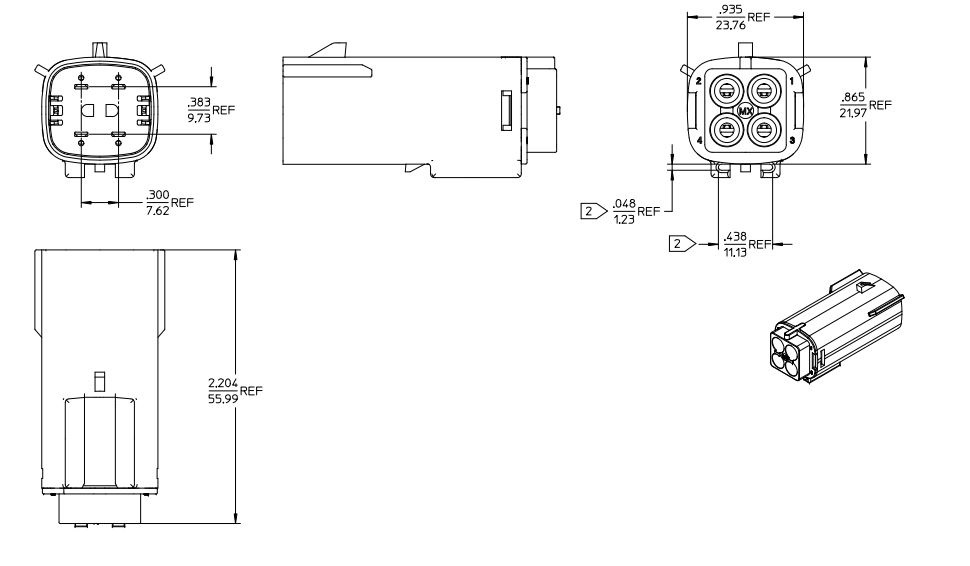 MX150 Housing (19433) 