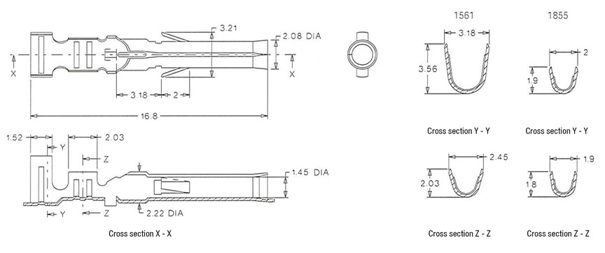 Standard .062 Inch Terminal (1561/1855) 