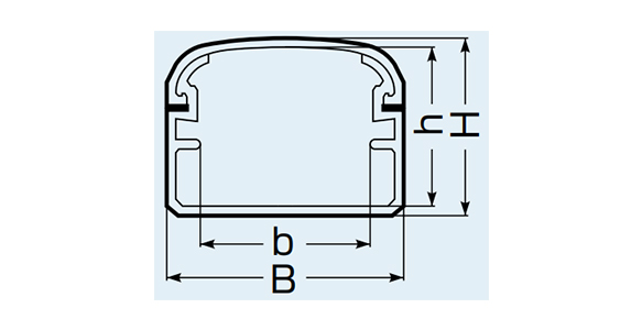 Cable Raceway Duct (for Outdoor Use / Rib-Free): Related images