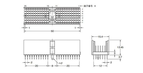 HM Connector (2-mm Pitch Hard Metric Connector) XC8/XC9: related images