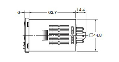 Digital Tachometer (DIN 48 × 48) H7CX-R□-N: related image