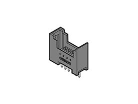 Socket Connector for PCBs (Single Socket Type)
