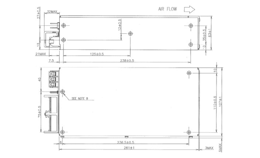 Unit Type Power Supply, RWS-B Series 