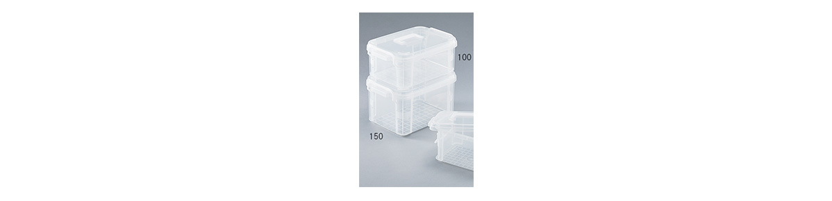 1-4942-01 mini container with handle 100 (with handle), 1-4942-02 mini container with handle 150 (with handle)