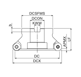 Selection support information 3 of Phoenix face milling machine, insert for octagon type and bore type