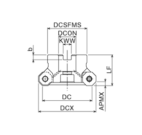 Selection support information 2 of Phoenix series, face milling machine, octagon type insert