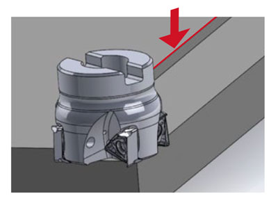 Related image 14 of Phoenix series, insert for 6-corner shoulder milling cutter PSTW