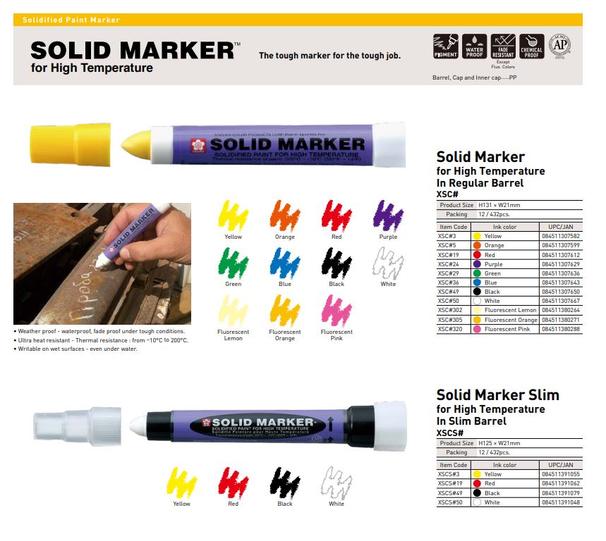 Solid Marker - 084511307582