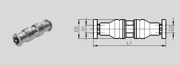 Straight piece, CRQS Series 