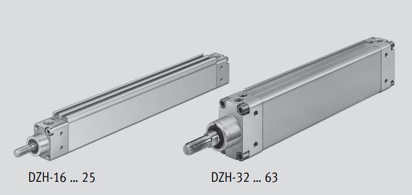 Slimline cylinder, DZH Series