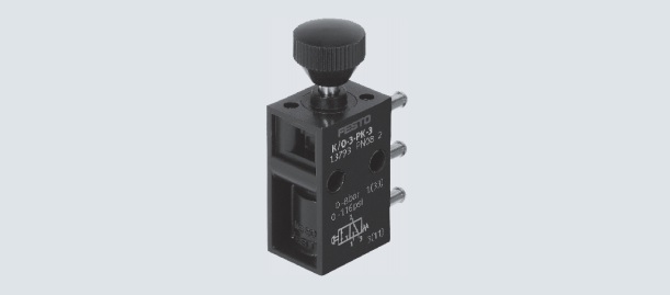 Push button valve, F Series 