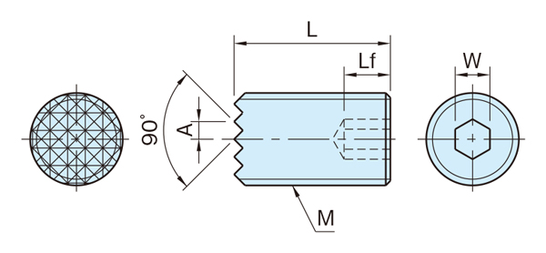 HS/Gripper (Adjust Type) (HS), drawing