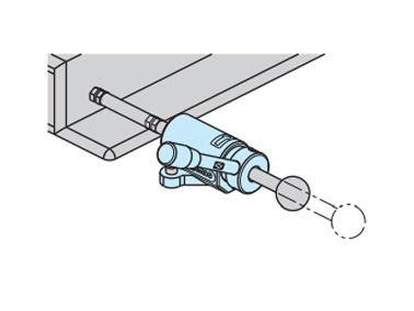 2. Push out shaft