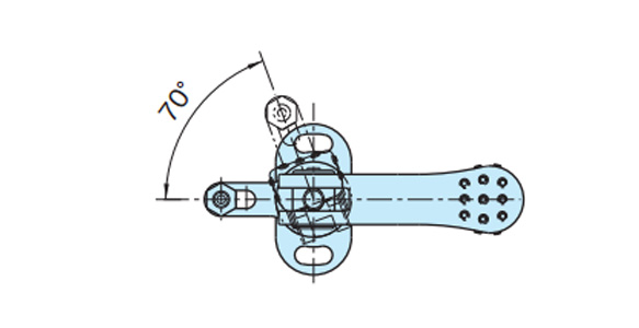 Left-rotating type