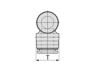 Dimensional drawing B of UL