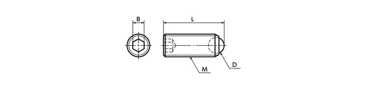 Dimensional drawing of SCS-R/SCSS-R