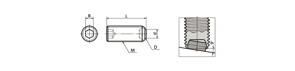 Dimensional drawing of SCS-FB/SCSS-FB