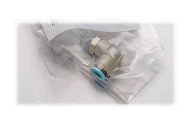 A clean room packaging specification suitable for piping in a clean environment is available (optional)