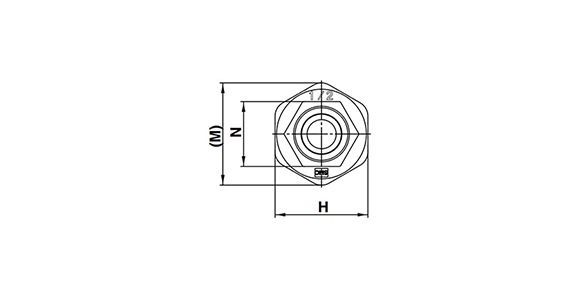 Model Numbers LQ2U4A/B-SN, LQ2U5A/B-SN Dimensional Drawing 