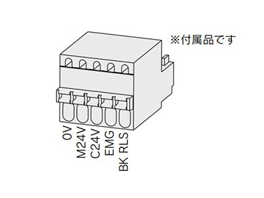 Power supply plug for LECP6 (image of LEC-D-1-1)