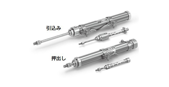 Air cylinder (spring return, extend) product image