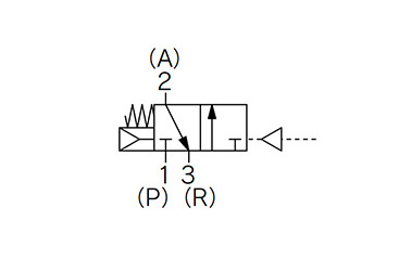 VGA342 Series JIS symbol (N.C.)