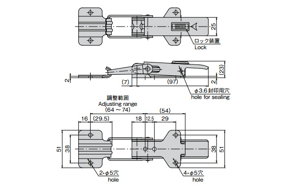 Stainless-Steel Adjust Fastener C-1231: related images