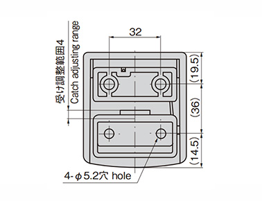 Plastic Wave Latch CP-326: related images