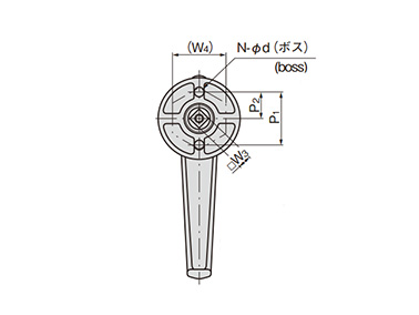 A-1140 dimensional drawing C