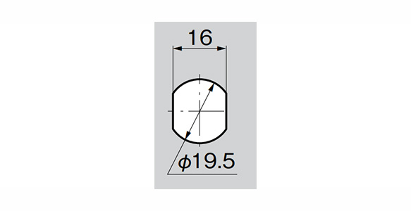 Panel hole drilling dimensions