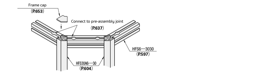 Aluminum extrusion HFS30A5-20