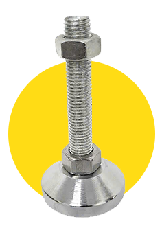 Chân tăng chỉnh đệm kim loại cho tải nặng