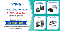 Những dòng sản phẩm ORMON HOT nhất tại MISUMI