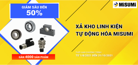Xả kho linh kiện tự động hóa MISUMI