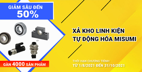 xả kho linh kiện tự động hóa MISUMI