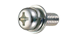 Cross-Head Pan Head Machine Screw P = 3 (for Thin Plates)