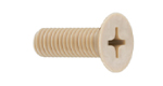 Resin Screw (PEEK / Cross Recessed Head Countersunk Head Machine Screw ) - SPE-F