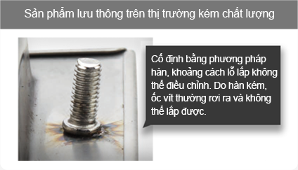 Đặc tính tay nắm thanh tròn Economy Series