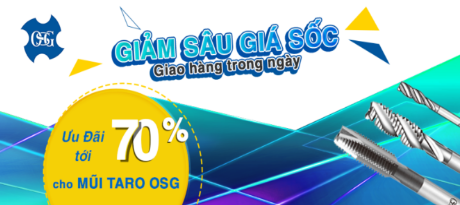 Ưu đãi tới 70% cho Mũi Taro OSG