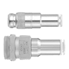 S Coupler KK Series, Socket (S) Straight Type With One-Touch Fitting